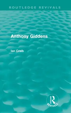 Craib |  Anthony Giddens | Buch |  Sack Fachmedien