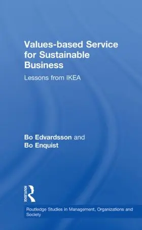 Edvardsson / Enquist |  Values-based Service for Sustainable Business | Buch |  Sack Fachmedien