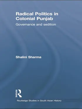 Sharma |  Radical Politics in Colonial Punjab | Buch |  Sack Fachmedien