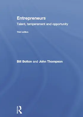 Bolton / Thompson |  Entrepreneurs | Buch |  Sack Fachmedien