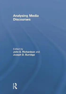 Richardson / Burridge |  Analysing Media Discourses | Buch |  Sack Fachmedien