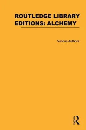  Routledge Library Editions: Alchemy | Buch |  Sack Fachmedien