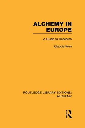 Kren |  Alchemy in Europe | Buch |  Sack Fachmedien