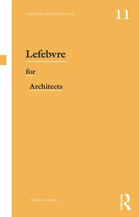 Coleman |  Lefebvre for Architects | Buch |  Sack Fachmedien