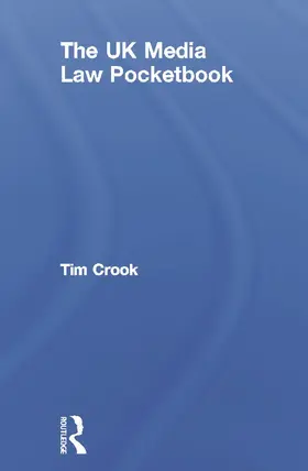 Crook |  The UK Media Law Pocketbook | Buch |  Sack Fachmedien