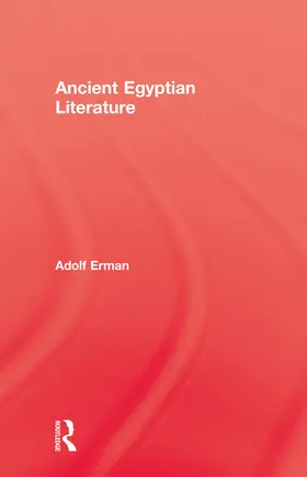 Erman | Ancient Egyptian Literature | Buch | 978-0-415-64582-9 | www2.sack.de