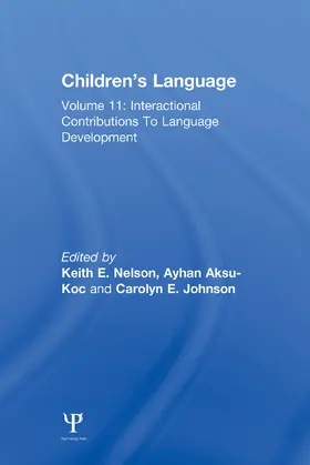 Nelson / Aksu-Ko‡ |  Children's Language | Buch |  Sack Fachmedien