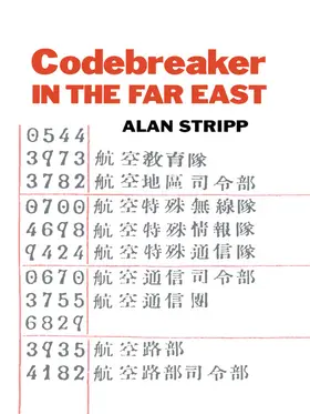 Stripp |  Codebreaker in the Far East | Buch |  Sack Fachmedien