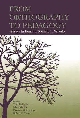 Trabasso / Sabatini / Massaro |  From Orthography to Pedagogy | Buch |  Sack Fachmedien