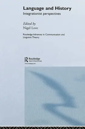Love |  Language and History | Buch |  Sack Fachmedien