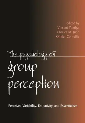 Yzerbyt / Judd / Corneille |  The Psychology of Group Perception | Buch |  Sack Fachmedien