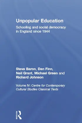 CCCS |  Unpopular Education | Buch |  Sack Fachmedien