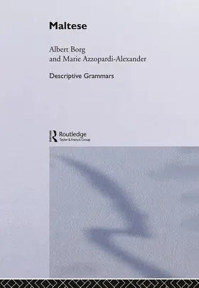 Azzopardi-Alexander / Borg |  Maltese | Buch |  Sack Fachmedien