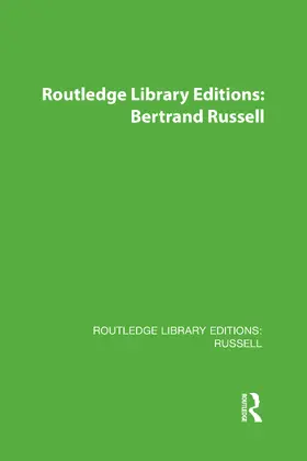 Various |  Routledge Library Editions: Russell | Buch |  Sack Fachmedien