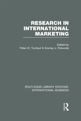 Turnbull / Paliwoda |  Research in International Marketing (RLE International Business) | Buch |  Sack Fachmedien