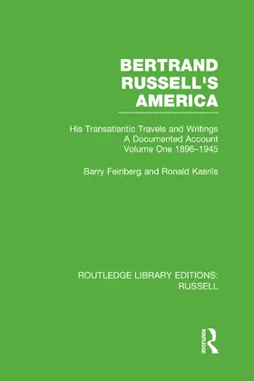 Feinberg / Kasrils |  Bertrand Russell's America | Buch |  Sack Fachmedien