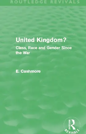 Cashmore |  United Kingdom? (Routledge Revivals) | Buch |  Sack Fachmedien