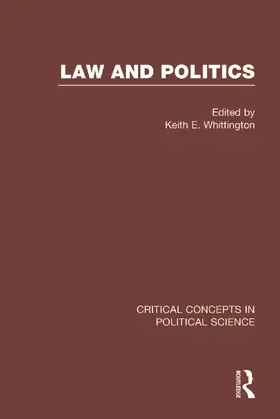 Whittington |  Law and Politics | Buch |  Sack Fachmedien