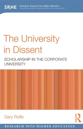 Rolfe |  The University in Dissent | Buch |  Sack Fachmedien