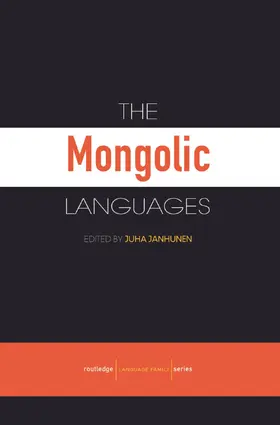 Janhunen |  The Mongolic Languages | Buch |  Sack Fachmedien