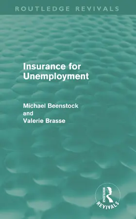 Beenstock / Brasse |  Insurance for Unemployment | Buch |  Sack Fachmedien