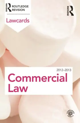 Routledge | Commercial Lawcards 2012-2013 | Buch | 978-0-415-68329-6 | sack.de