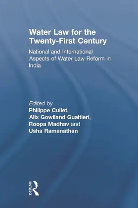 Cullet / Gowlland-Gualtieri / Madhav |  Water Law for the Twenty-First Century | Buch |  Sack Fachmedien