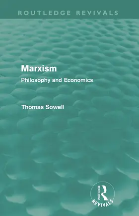 Sowell |  Marxism (Routledge Revivals) | Buch |  Sack Fachmedien