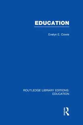 Cowie |  Education | Buch |  Sack Fachmedien