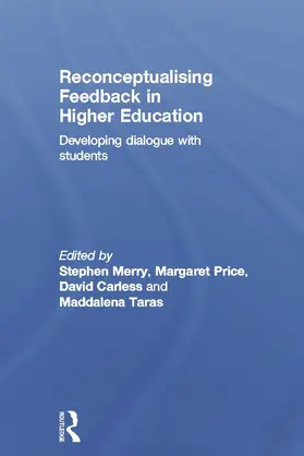 Merry / Price / Carless |  Reconceptualising Feedback in Higher Education | Buch |  Sack Fachmedien