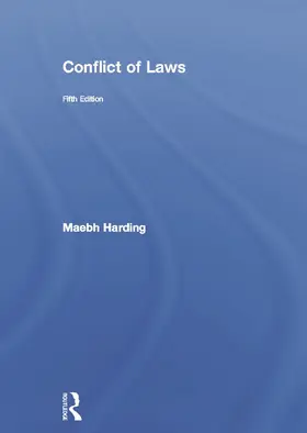 Harding |  Conflict of Laws | Buch |  Sack Fachmedien