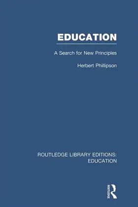 Phillipson |  Education (RLE Edu K) | Buch |  Sack Fachmedien