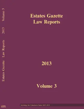 Marshall |  Estates Gazette Law Reports, Volume 3 | Buch |  Sack Fachmedien