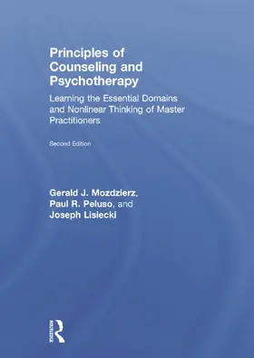 Mozdzierz / Peluso / Lisiecki |  Principles of Counseling and Psychotherapy | Buch |  Sack Fachmedien