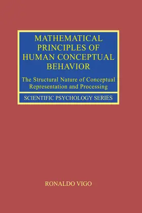 Vigo |  Mathematical Principles of Human Conceptual Behavior | Buch |  Sack Fachmedien