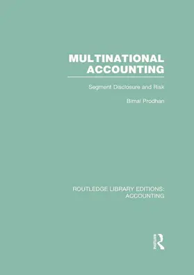 Prodhan |  Multinational Accounting (RLE Accounting) | Buch |  Sack Fachmedien