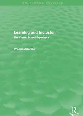 Alderson |  Learning and Inclusion (Routledge Revivals) | Buch |  Sack Fachmedien