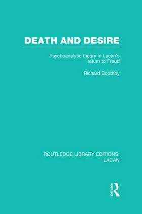 Boothby |  Death and Desire (RLE: Lacan) | Buch |  Sack Fachmedien