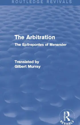 Murray |  The Arbitration (Routledge Revivals) | Buch |  Sack Fachmedien