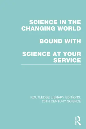 Various |  Routledge Library Editions: 20th Century Science | Buch |  Sack Fachmedien