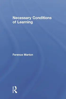 Marton |  Necessary Conditions of Learning | Buch |  Sack Fachmedien