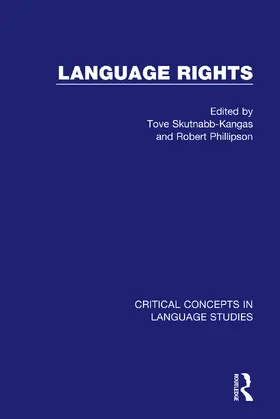 Skutnabb-Kangas / Phillipson |  Language Rights | Buch |  Sack Fachmedien