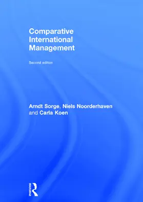 Noorderhaven / Sorge / Koen |  Comparative International Management | Buch |  Sack Fachmedien