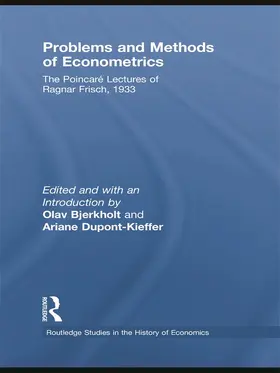 Frisch / Bjerkholt / Dupont-Kieffer |  Problems and Methods of Econometrics | Buch |  Sack Fachmedien