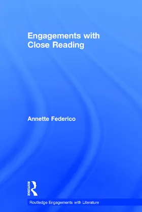 Federico |  Engagements with Close Reading | Buch |  Sack Fachmedien