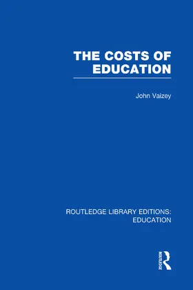 Vaizey | The Costs of Education | Buch | 978-0-415-75045-5 | www2.sack.de