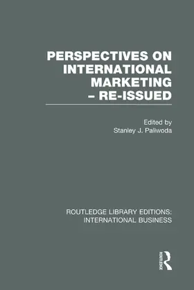 Paliwoda |  Perspectives on International Marketing - Re-issued (RLE International Business) | Buch |  Sack Fachmedien