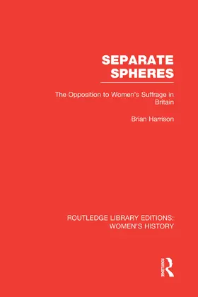 Harrison |  Separate Spheres | Buch |  Sack Fachmedien