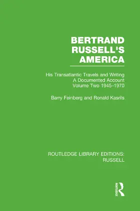 Feinberg / Kasrils |  Bertrand Russell's America | Buch |  Sack Fachmedien