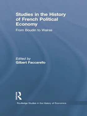 Faccarello |  Studies in the History of French Political Economy | Buch |  Sack Fachmedien